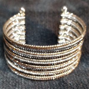 NEW Premier Designs Tri Colored Cuff Bracelet